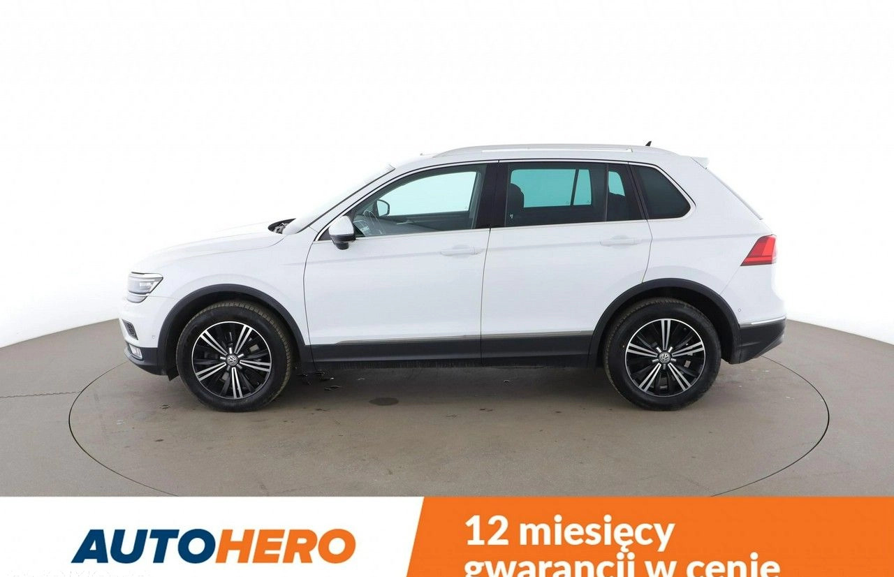 Volkswagen Tiguan cena 97000 przebieg: 138809, rok produkcji 2016 z Rawicz małe 497